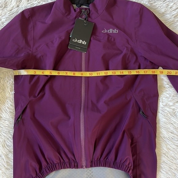 DHB Aeron Women's Waterproof  Winter bloom Jacket in Purple size 16/XL - Picture 6 of 12